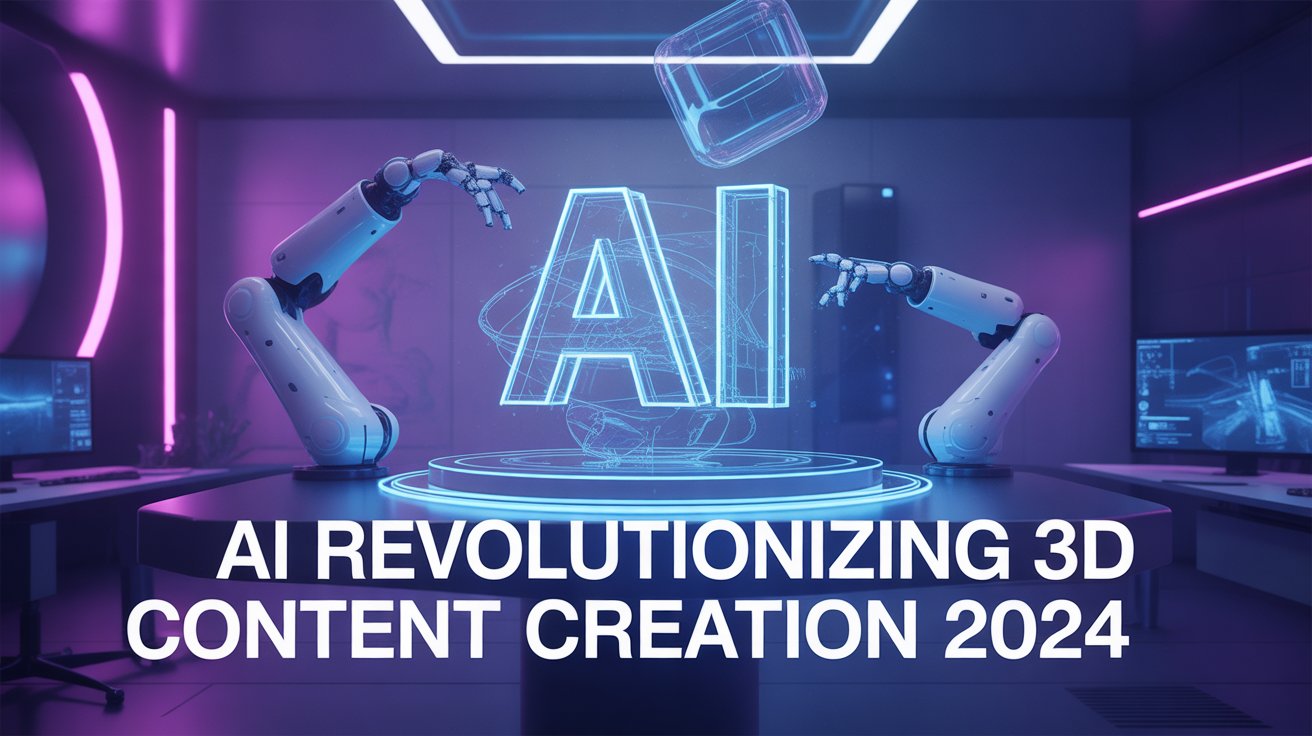 How AI is Revolutionizing 3D Content Creation in 2024